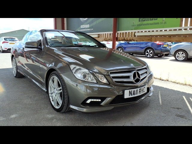 BUY MERCEDES-BENZ E200 SPT CGI BLUEEFI-CY A 2011 E200 CGI BLUEEFFICIENCY SPORT, Newark Motor Auctions