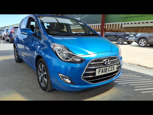 BUY HYUNDAI IX20 SE NAV BLUE DRIVE 2018 SE NAV BLUE DRIVE, Newark Motor Auctions