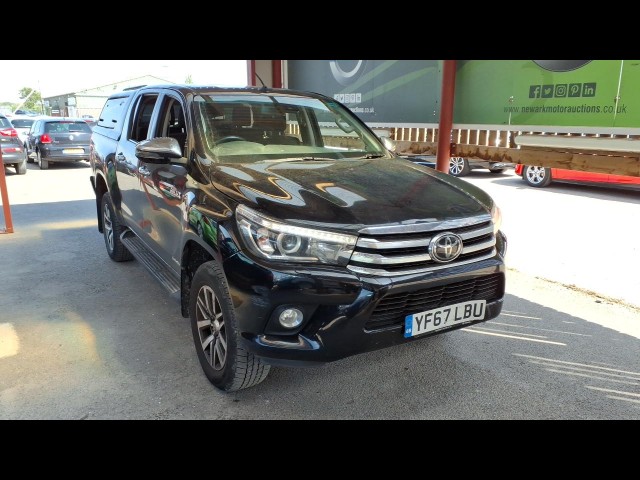 BUY TOYOTA HILUX INVINCIBLE D-4D 4WD 2018 INVINCIBLE 4WD D-4D DCB, Newark Motor Auctions