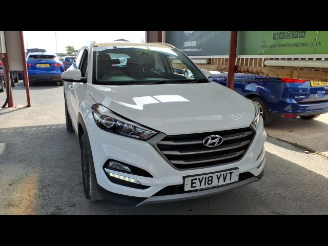 BUY HYUNDAI TUCSON SE NAV B-DRIVE 2WD 2018 GDI SE NAV BLUE DRIVE, Newark Motor Auctions