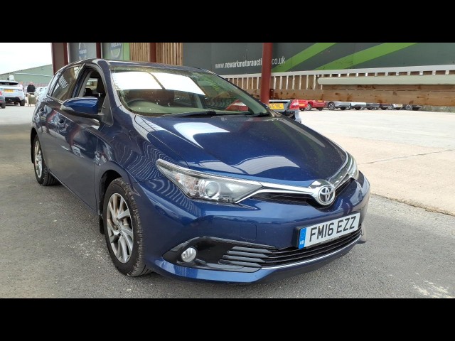 BUY TOYOTA AURIS 2016 VVT-I BUSINESS EDITION, Newark Motor Auctions