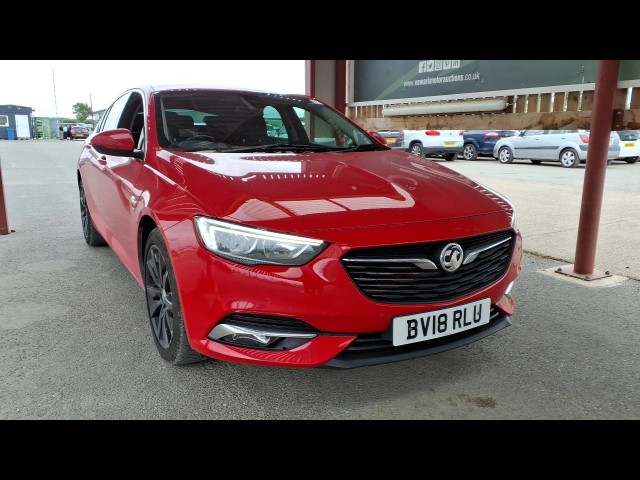 BUY VAUXHALL INSIGNIA DESIGN CDTI ECO 2018 GRAND SPORT SRI NAV, Newark Motor Auctions