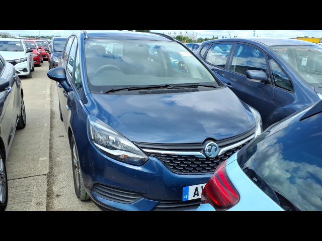 BUY VAUXHALL ZAFIRA TOURER DESIGN TURB 2017 DESIGN, Newark Motor Auctions