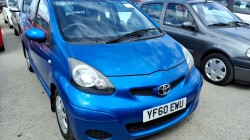 2010 TOYOTA AYGO BLUE VVT-I VVT-I BLUE 