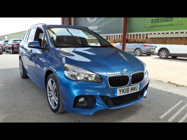 BUY BMW 218I M SPORT 2018 218I M SPORT GRAN TOURER, Newark Motor Auctions