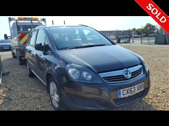BUY VAUXHALL ZAFIRA EXCLUSIV 2013 EXCLUSIV, Newark Motor Auctions