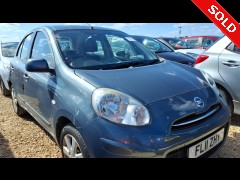 BUY NISSAN MICRA ACENTA CVT 2011 ACENTA, Newark Motor Auctions