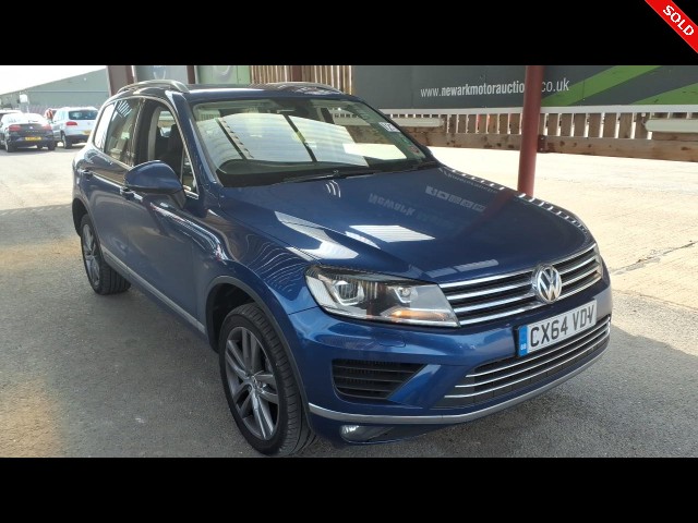 BUY VOLKSWAGEN TOUAREG V6 SE TDI BLUE TE 2014 V6 SE TDI BLUEMOTION TECHNOLOGY, Newark Motor Auctions