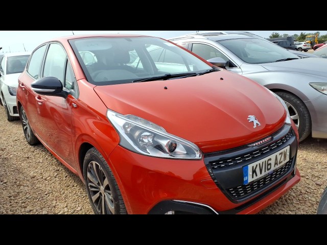 BUY PEUGEOT 208 XS WHITE 2016 XS WHITE, Newark Motor Auctions