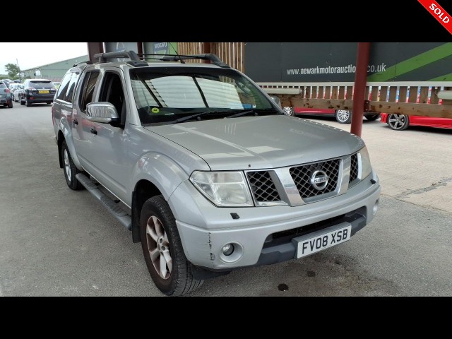 BUY NISSAN NAVARA AVENTURA D/C DCI 2008 DCI AVENTURA 4X4 SWB SHR DCP, Newark Motor Auctions