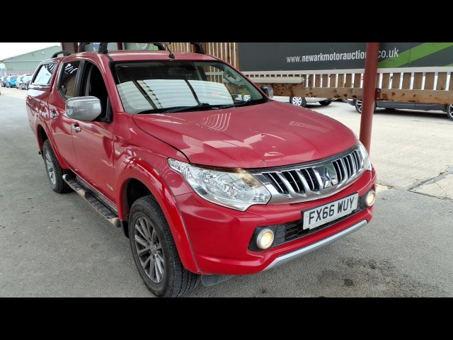 BUY MITSUBISHI L200 TITAN DCB DI-D 4X4 2016 DI-D 4X4 TITAN DCB, Newark Motor Auctions