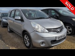 BUY NISSAN NOTE ACENTA AUTO 2009 ACENTA, Newark Motor Auctions