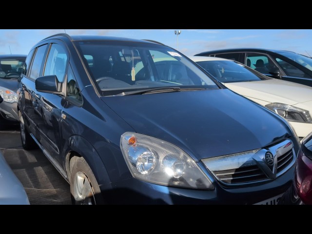 BUY VAUXHALL ZAFIRA EXCLUSIV 2012 EXCLUSIV, Newark Motor Auctions
