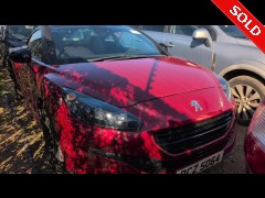 BUY PEUGEOT RCZ RED CARBON HDI  2014 HDI RED CARBON, Newark Motor Auctions