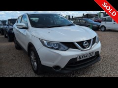 BUY NISSAN QASHQAI ACENTA SMART VIS 2014 DCI ACENTA SMART VISION, Newark Motor Auctions