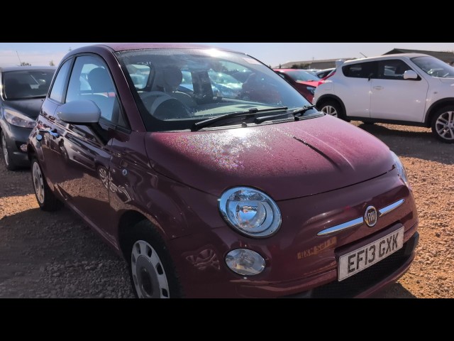 BUY FIAT 500 COLOUR THERAPY 2013 COLOUR THERAPY, Newark Motor Auctions