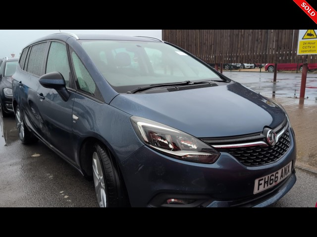 BUY VAUXHALL ZAFIRA TOURER SRI TURBO 2016 SRI, Newark Motor Auctions