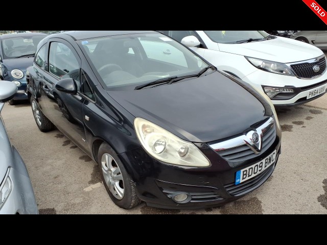 BUY VAUXHALL CORSA ACTIVE 2009 ACTIVE, Newark Motor Auctions