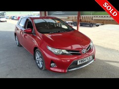 BUY TOYOTA AURIS EXCEL VVT-I CVT 2014 VVT-I EXCEL, Newark Motor Auctions