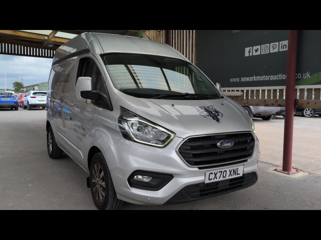 BUY FORD TRANSIT CUSTOM 300LIMITD 2020 300 LIMITED P/V ECOBLUE, Newark Motor Auctions