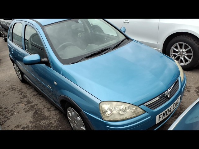 BUY VAUXHALL CORSA DESIGN 16V AUTO 2004 DESIGN 16V, Newark Motor Auctions