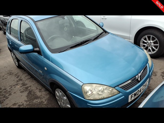 BUY VAUXHALL CORSA DESIGN 16V AUTO 2004 DESIGN 16V, Newark Motor Auctions