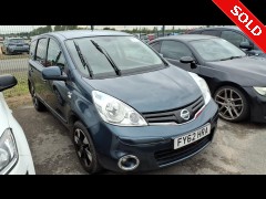BUY NISSAN NOTE N-TEC+ 2012 N-TEC PLUS, Newark Motor Auctions