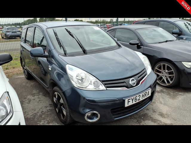 BUY NISSAN NOTE N-TEC+ 2012 N-TEC PLUS, Newark Motor Auctions