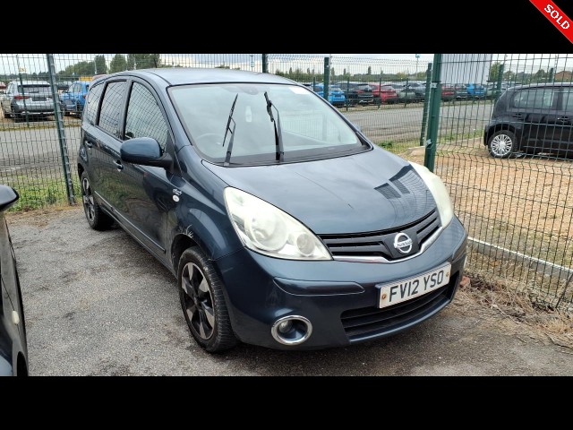 BUY NISSAN NOTE N-TEC+ 2012 N-TEC PLUS, Newark Motor Auctions