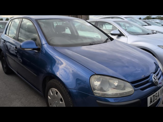 BUY VOLKSWAGEN GOLF FSI S 2005 S FSI (115BHP), Newark Motor Auctions