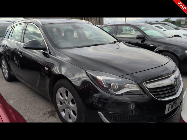 BUY VAUXHALL INSIGNIA TECHLINE CDTI EC 2016 TECH LINE CDTI ECOFLEX S/S, Newark Motor Auctions