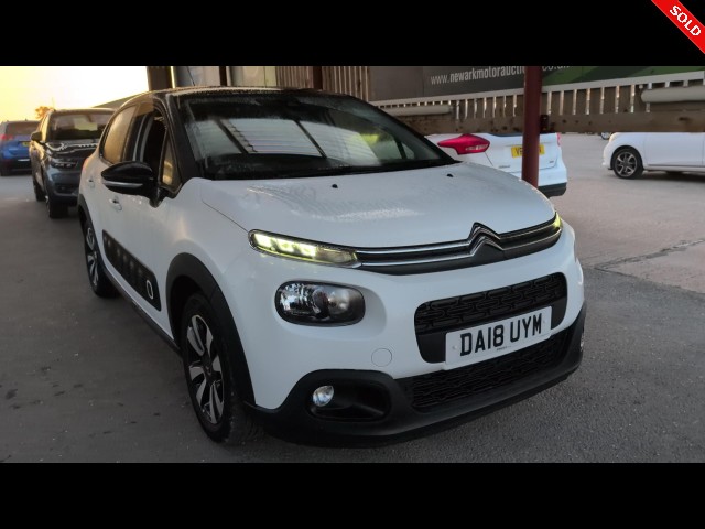 CITROEN C3 FLAIR PURETECH 2018, Newark Motor Auctions, PURETECH FLAIR, OTHER, NEWARK CODDINGTON BUY CITROEN C3 FLAIR PURETECH 2018 PURETECH FLAIR, Newark Motor Auctions