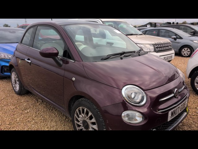 BUY FIAT 500 LOUNGE S-A 2017 LOUNGE DUALOGIC, Newark Motor Auctions
