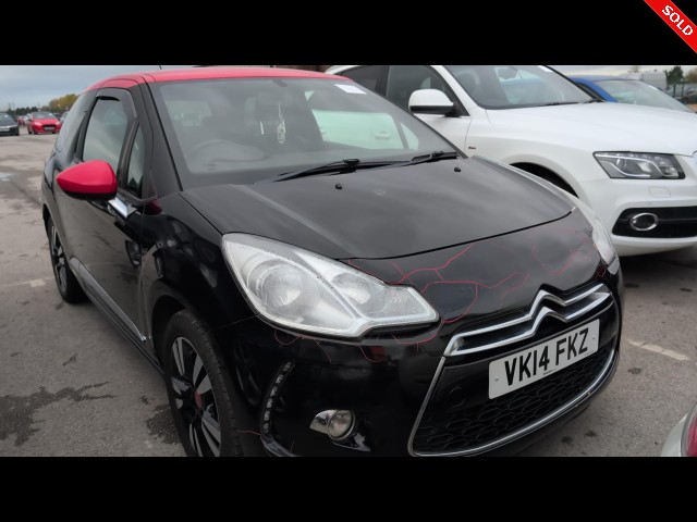 BUY CITROEN DS3 DSTYLE RED 2014 DSTYLE RED, Newark Motor Auctions