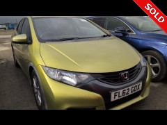 BUY HONDA CIVIC I-VTEC SE 2012 I-VTEC SE, Newark Motor Auctions