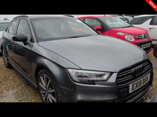 BUY AUDI A3 S LINE BLACK ED 35 TFS 2019 SPORTBACK TFSI S LINE BLACK EDITION, Newark Motor Auctions
