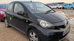 2010 TOYOTA AYGO BLACK VVT-I VVT-I BLACK 