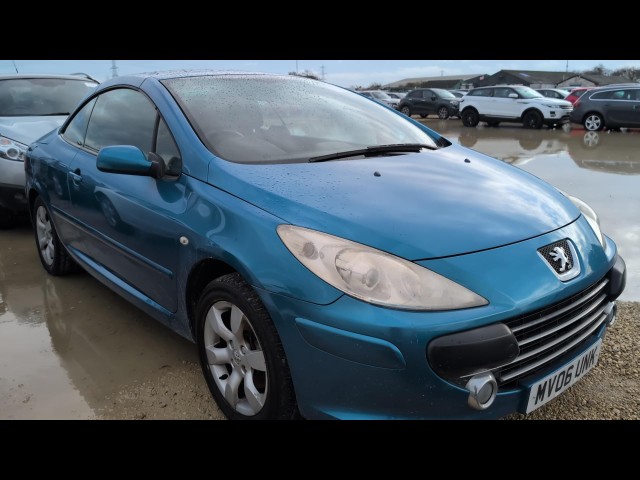 BUY PEUGEOT 307 CC S 2006 S COUPE CABRIOLET, Newark Motor Auctions