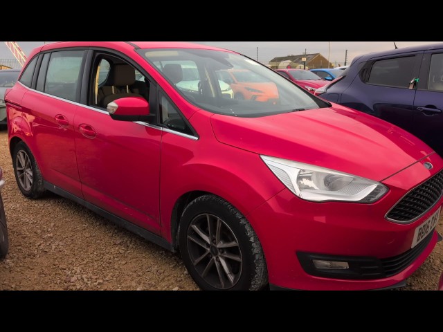 BUY FORD GRAND C-MAX ZETEC TURBO 2016 GRAND ZETEC, Newark Motor Auctions