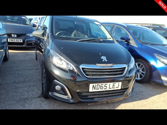 BUY PEUGEOT 108 ALLURE 2016 ALLURE, Newark Motor Auctions