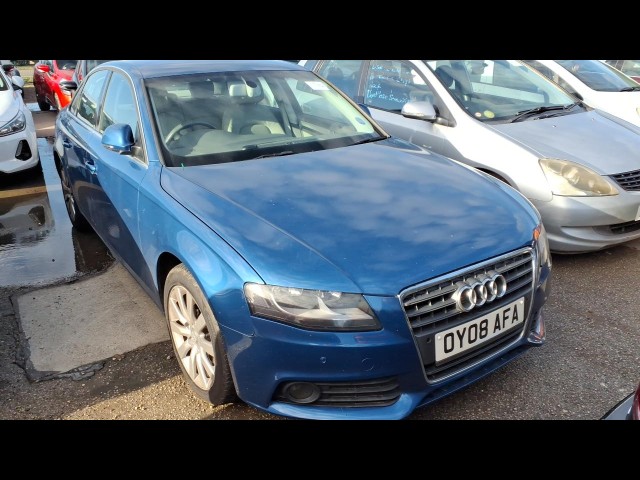 BUY AUDI A4 SE TDI AUTO 2008 TDI SE MULTITRONIC, Newark Motor Auctions
