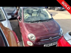 BUY FIAT 500 LOUNGE 2017 LOUNGE, Newark Motor Auctions