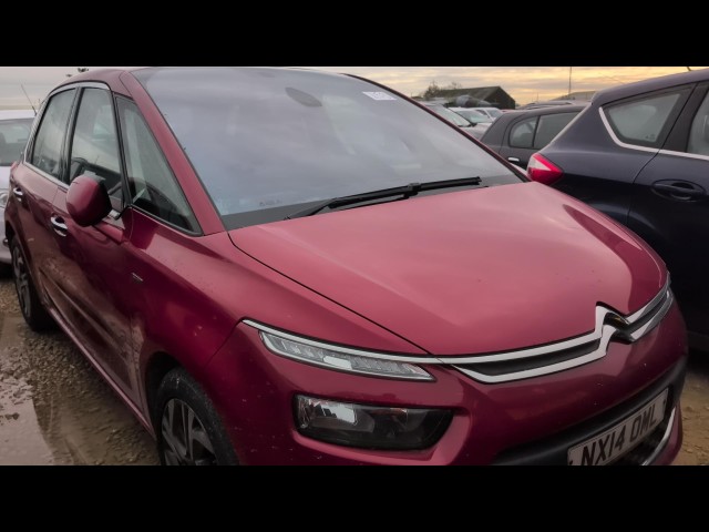 BUY CITROEN C4 PICASSO EXC AIRDM E-HD 2014 E-HDI AIRDREAM EXCLUSIVE ETG6, Newark Motor Auctions