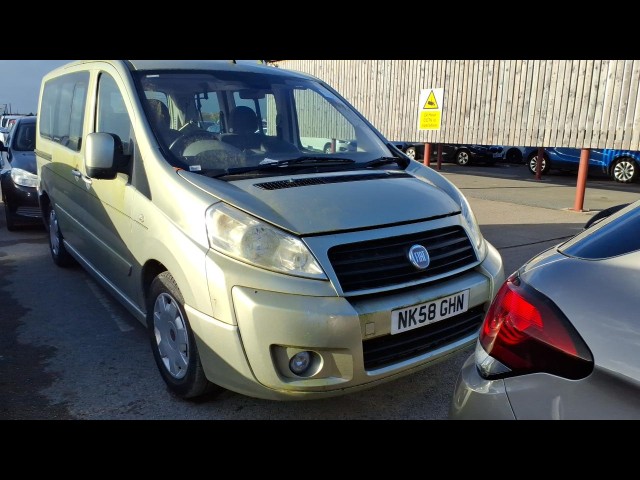 BUY FIAT SCUDO PANOR 120 M-JET SWB 2009 PANORAMA FAMILY MJ 120, Newark Motor Auctions