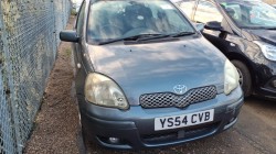 2004 TOYOTA YARIS BLUE VVTI BLUE 