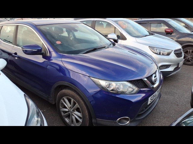 BUY NISSAN QASHQAI ACENTA SMART VIS 2014 DCI ACENTA SMART VISION, Newark Motor Auctions