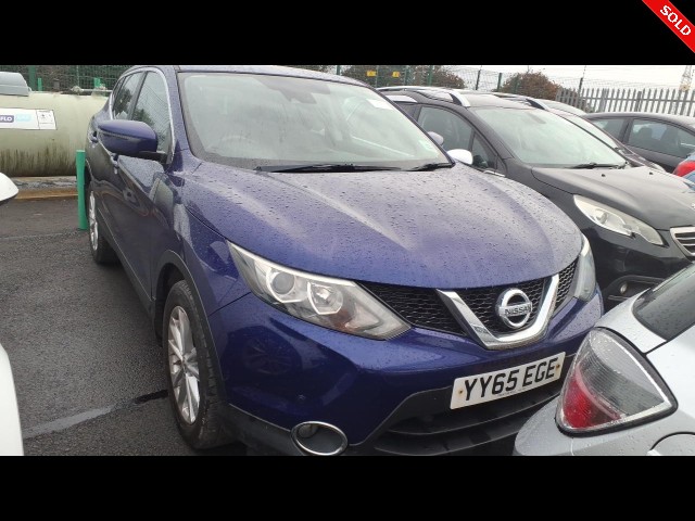 BUY NISSAN QASHQAI ACENTA SMART VIS 2015 DCI ACENTA SMART VISION, Newark Motor Auctions