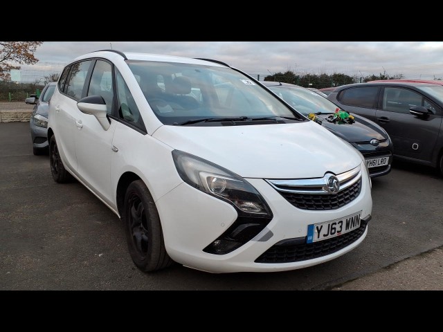BUY VAUXHALL ZAFIRA TOURER EXCLUSIV CD 2013 EXCLUSIV CDTI, Newark Motor Auctions