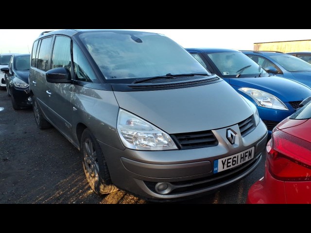 BUY RENAULT ESPACE DYNAMIQUE TOMTOM D 2011 DYNAMIQUE TOMTOM DCI, Newark Motor Auctions