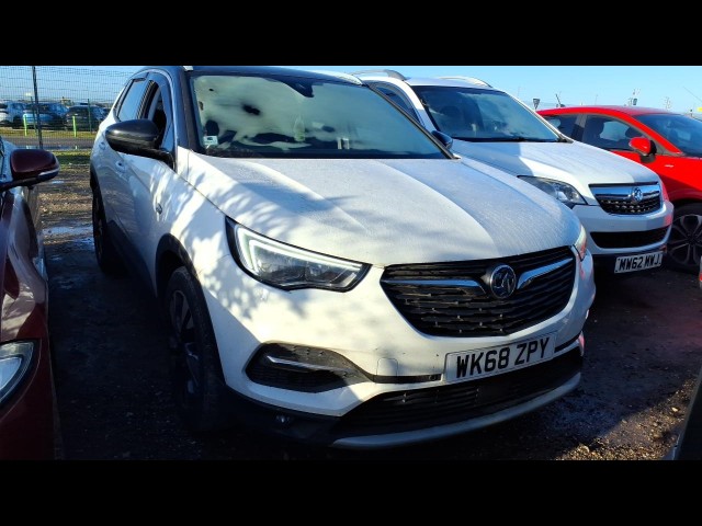 BUY VAUXHALL GRANDLAND X SPORT NAV TUR 2018 SPORT NAV S/S, Newark Motor Auctions